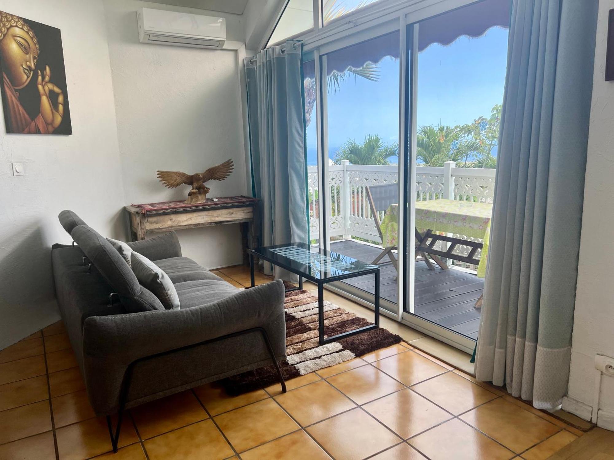 Ravine Bleue Etage Bed & Breakfast Riviere Saint-Louis Bagian luar foto